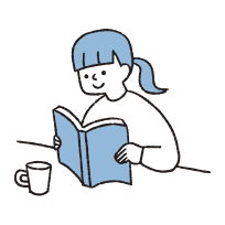 イギリス留学を考えている少女のイラスト