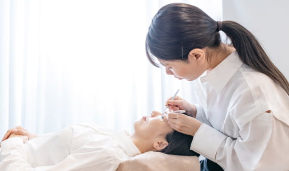 アイリストの施術画像